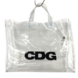 COMME des GARCONS CDG　 CDG ロゴ PVC トートバッグ 　　　：8056000171235