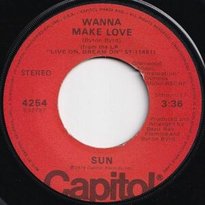 Sun Wanna Make Love / Love Is Never Sure Capitol US 4254 205189 SOUL FUNK ソウル ファンク レコード 7インチ 45