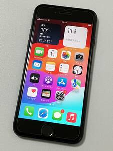 SIMフリー iPhoneSE2 64GB Black シムフリー アイフォンSE 2 第二世代 第2世代 ブラック 黒 au docomo SIMロックなし A2296 MX9R2J/A 92%