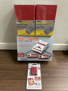 【新品】任天堂ニンテンドークラシックミニ　ファミリーコンピュータ＋おまけ