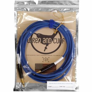 【アウトレット】【保証対象外】 Wren and Cuff　Belden Blue Cable 5.4m S/Sプラグ / a34778
