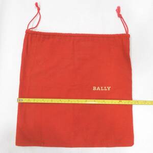  ★美品・バリー BALLY バッグ 保管袋【レッド】サイズ34cmｘ34cmクリックポスト185円★