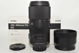 【極上品】 SIGMA 100-400mm F5-6.3 DG OS HSM | Contemporary C017 | Nikon F-FXマウント | Full-Size/Large-Format　#6565