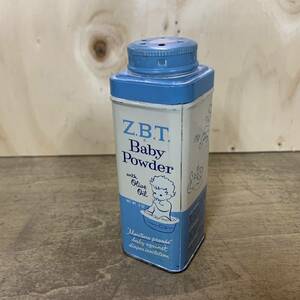 【21031602HT】Baby Powder/Z.B.T./ベビーパウダー/made in u.s.a./空の容器/容器/空缶