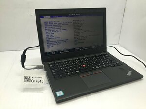 ジャンク/ LENOVO 20K6S0X600 ThinkPad X270 W10DG Intel Core i5-6300U メモリ8.19GB NVME256.06GB 【G17345】