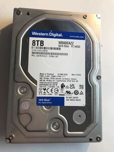 ⑫Western Digital/ウエスタンデジタル　3.5インチ　SATA　HDD　ハードディスクWD80EAZZ　 8TB　 