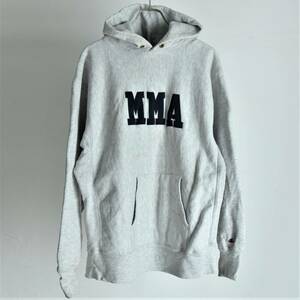 希少！ ミリタリー? 80s USA製 Champion MMA リバースウィーブ ヴィンテージ スウェット パーカー トリコタグ プリントタグ カレッジ 軍