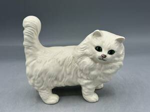 ロイヤルドルトン 白猫 猫 ネコ ねこ フィギュリン 置物 オブジェ (10)