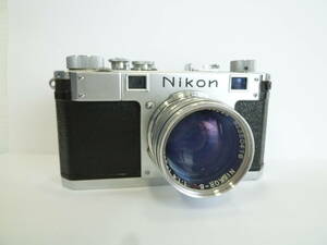 62692◆フィルムカメラ Nikon/ニコン NIPPON KOGAKU レンジファインダー , レンズ部 NIKKOR-S.C 1:1.4 f=5cm Nippon Kogaku japan◆