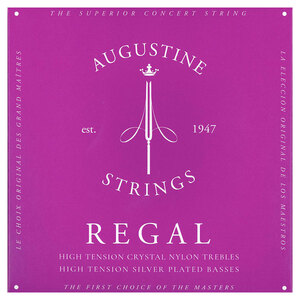 AUGUSTINE REGAL BLUE SET オーガスチン リーガル ブルー クラシックギター弦×6SET