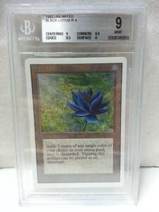 ●MTG● UN Black Lotus(英語、BGS9)