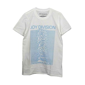 Joy Division バンドTシャツ ジョイ・ディヴィジョン Unknown Pleasures Blue On WHITE XL