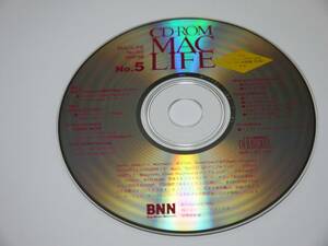 CDROM MAC LIFE (No.5) 1995年9月号 付録CD-ROM
