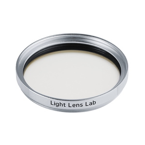 LIGHT LENS LAB E39 UV レンズフィルター 紫外線吸収用 (シルバー)