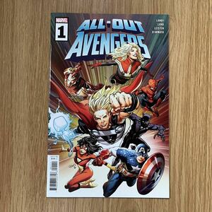 All-Out Avengers #1 アメコミリーフ アベンジャーズ MARVEL COMICS マーベルコミックス Captain Marvel キャプテンマーベル 洋書 英語