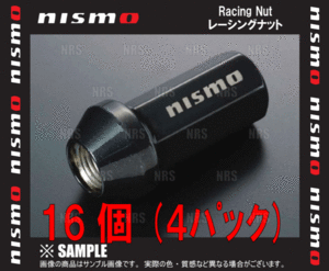 NISMO ニスモ レーシングナット (ロング) M12xP1.25 16個セット (4個 x 4パック) (40220-RN900-4S