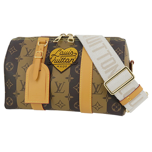 ルイヴィトン LOUIS VUITTON ショルダーバッグ メンズ M45963 シティキーポル モノグラムストライプ NIGO h-h020