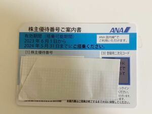 ANA 株主優待券24年5月31日まで