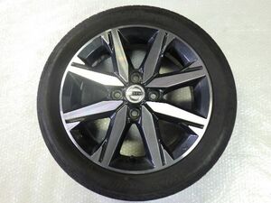 ★デイズ ハイウェイスター Gターボ B21W★1本 165/55R15 ニッサン 純正 アルミ 100 4H 56mm 15インチ 中古 タイヤ ホイール 中古