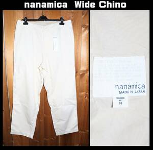 送料無料 即決 【未使用】 nanamica ★ Wide Chino Pants (W36) ★ ナナミカ 40