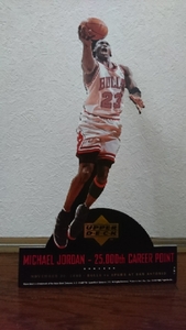貴重!UPPER DECK製！MICHAEL JORDAN25000POINT記念POPNBA マイケルジョーダン バスケットボール NBA basketball