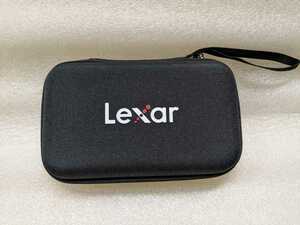新品 レキサー Lexar ケースのみ ポーチ セミハードケース 未使用 メッシュポケット付き ケース 耐衝撃 収納