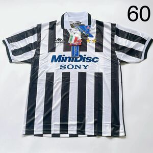 4SB015【未使用】 ユベントス サッカーユニフォーム Kappa JUVENTUS SONY MiniDisc タグ付き Lサイズ 現状品