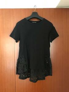 ■完売 YOKO CHAN ヨーコチャン バックレース カットソー Tシャツ