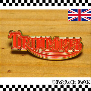 英国 インポート Pins ピンズ ピンバッジ TRIUMPH トライアンフ CAFE RACER ROCKERS カフェレーサー ロッカーズ バイク イギリス UK 371-3