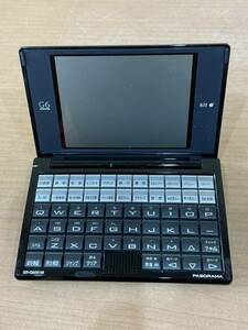 QW2323 SII 電子辞書 PASORAMA ビジネスモデル SR-G6001M 動作未確認 ジャンク品 送料520円