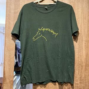 Tシャツ LAVENHAM ラヴェンハム　カーキ　Mサイズ古着 送料230円
