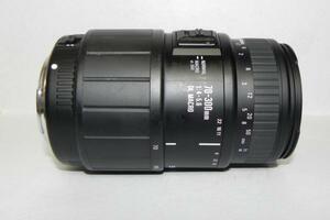 *ジャンク品　SIGMA　af70-300mm F 4-5.6(Canon af )レンズ*