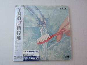 YMO　BGM　(Blu-spec CD)(紙ジャケット)【完全生産限定盤】