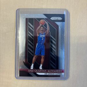 NBA　2018-19 PRIZM Base RC SHAI GILGEOUS-ALEXANDER CLIPPERS OKC