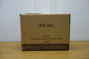 TEAC LS-101 2way スピーカー ペア 2014年製 同シリアル ティアック 中古 未使用 現状品 管理ZI-100
