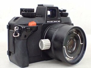 Nikon 水中フィルムカメラ NIKONOS IV-A + NIKKOR 80mm F4 レンズ付 ジャンク品 ニコン ▽ 6E100-4