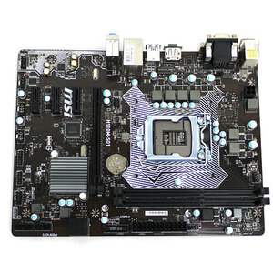 【中古】MSI製 MicroATXマザーボード H110M-S01 LGA1151 [管理:1050007275]