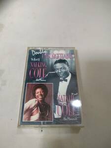 T0114 カセットテープ　The Best Of NAT KING COLE & NATALIE COLE,DOUBLY UNFORGETTABLE
