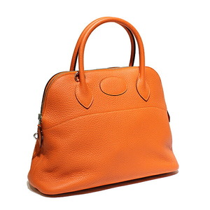 エルメス HERMES ボリード31 トリヨンクレマンス □R刻印 2014年製 オレンジ ハンドバッグ ショルダーバッグ 2WAY 高級 ブランド 女性 人気