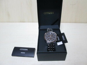 ★☆CITIZEN　シチズン　エコドライブ　AT2300-51E ソーラーメンズクロノグラフ10気圧ダイバー腕時計　日本製　未使用★☆