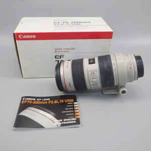 1円〜 Canon キヤノン EF70-200mm F2.8L IS USM 望遠ズームレンズ 箱付き ※動作未確認 現状品 レンズ 314-2639420【O商品】