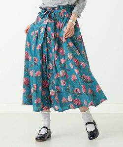 ビームスボーイ リバティ 花柄 ロングスカート ワンピース 新品 美品