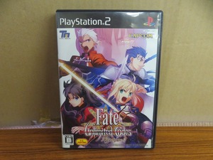 KMG3233★PS2ソフト フェイト/アンリミテッドコード FATE/UNLIMITED CODES ケース説明書付 起動確認済 研磨・クリーニング済