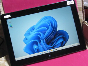 ジャンク NEC versapro　vt-r PC-vk164t1hr タブレット windows11　10型 銀　wifi　初期化済み　難　13-6211