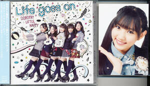 ドロシーリトルハッピーDOROTHY LITTLE HAPPY/Life goes on★CD+DVD★髙橋麻里/秋元瑠海/富永美杜/早坂香美/白戸佳奈★富永美杜★写真付