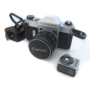 CANON キャノン flex RP フィルム一眼レフカメラ Canon-METER キャノンメーター 露出計 ヴィンテージ ジャンク 現状品 ■GY11 ■SG