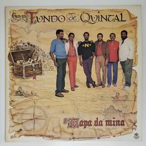 良盤屋◆LP◆Brazil 輸入盤　フンド・ヂ・キンタル/オ・マパ・ダ・ミナ　Grupo Fundo de Quintal/O Mapa Da Mina ◆Samba◆P-4344