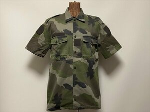 USED/FRENCH ARMY/COMBAT/FIELD SHIRTS/CAMP OUTDOOR/CCE CAMO/フランス軍/チャド/コンバット/フィールドシャツ/キャンプ/アウトドア/39-40