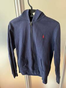 RALPH LAUREN ラルフローレン POLO RALPH LAUREN ネイビー　パーカー　USED ボーイズ　160/80 サイズＬ(14-16)