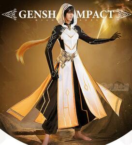 ★にゃんこ屋★ 原神 Genshin Impact ZhongLi 鐘離 しょうり 神の衣装 コスプレ衣装